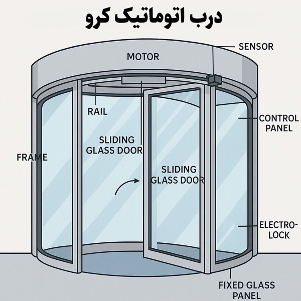 درب اتوماتیک کرو